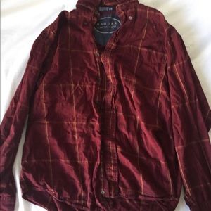 Dark purple flannel